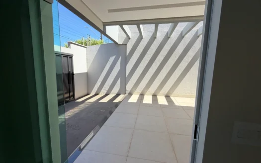 Casa Nova com 3 Quartos