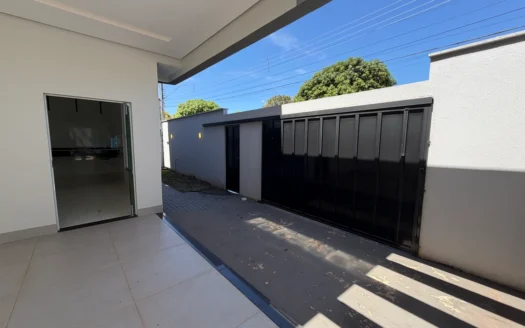 Casa Nova com 3 Quartos