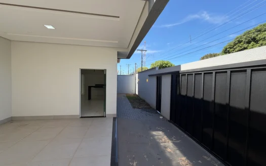 Casa Nova com 3 Quartos