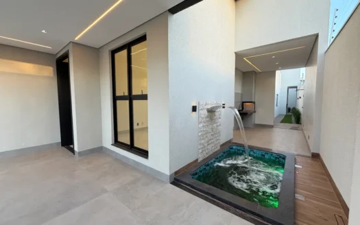 Casa Alto Padrão de 3 Suítes