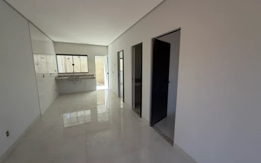 Casa Nova com 2 Quartos