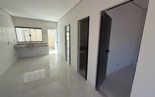 Casa Nova com 2 Quartos