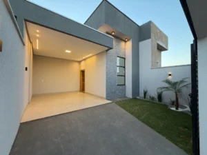 Casa Nova com 3 Quartos