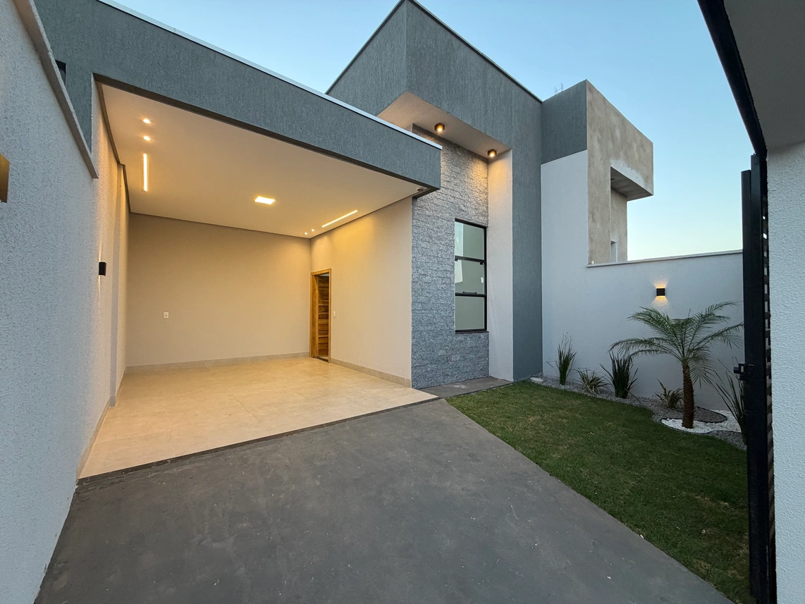 Casa Nova com 3 Quartos